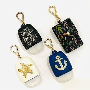 BATH & BODY WORKS | Retired rare hand sanitizer holders | Set of 4 | Nautical